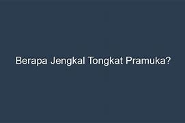 Berapa Panjang Tongkat Pramuka